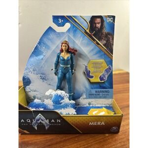Spin Master DC Aquaman & The Lost Kingdom Mera 4" Action‎ Figure Amber Heard HTF